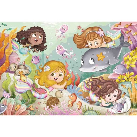 Puzzle fetite din basm 2x12 piese